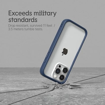Ovitek za telefon "Rhinoshield CrashGuard" iPhone 15 Pro Max, modra