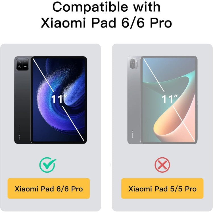 Preklopna torbica za tablico "JETech" Xiaomi Mi Pad 6/6 Pro (11", model 2023, 6. gen.)