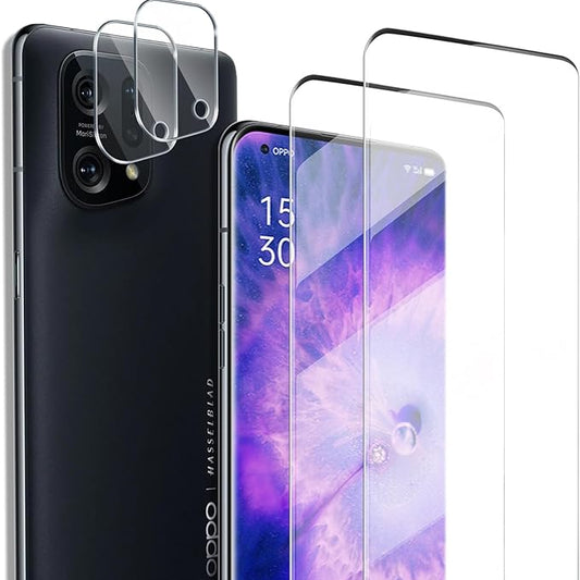 Zaštitno staklo + zaštita kamere za Oppo Find X5 Pro (1+1)