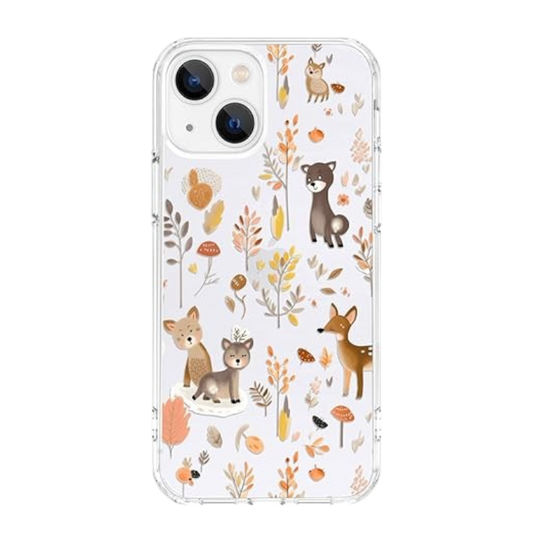 Ovitek "Woodland Animals " za iPhone 12/12 Pro – Infostyle – Prozorna