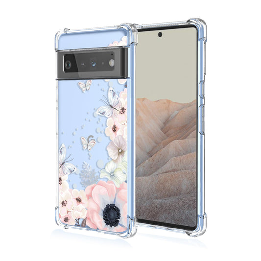 Ovitek White Butterfly za Google Pixel 6
