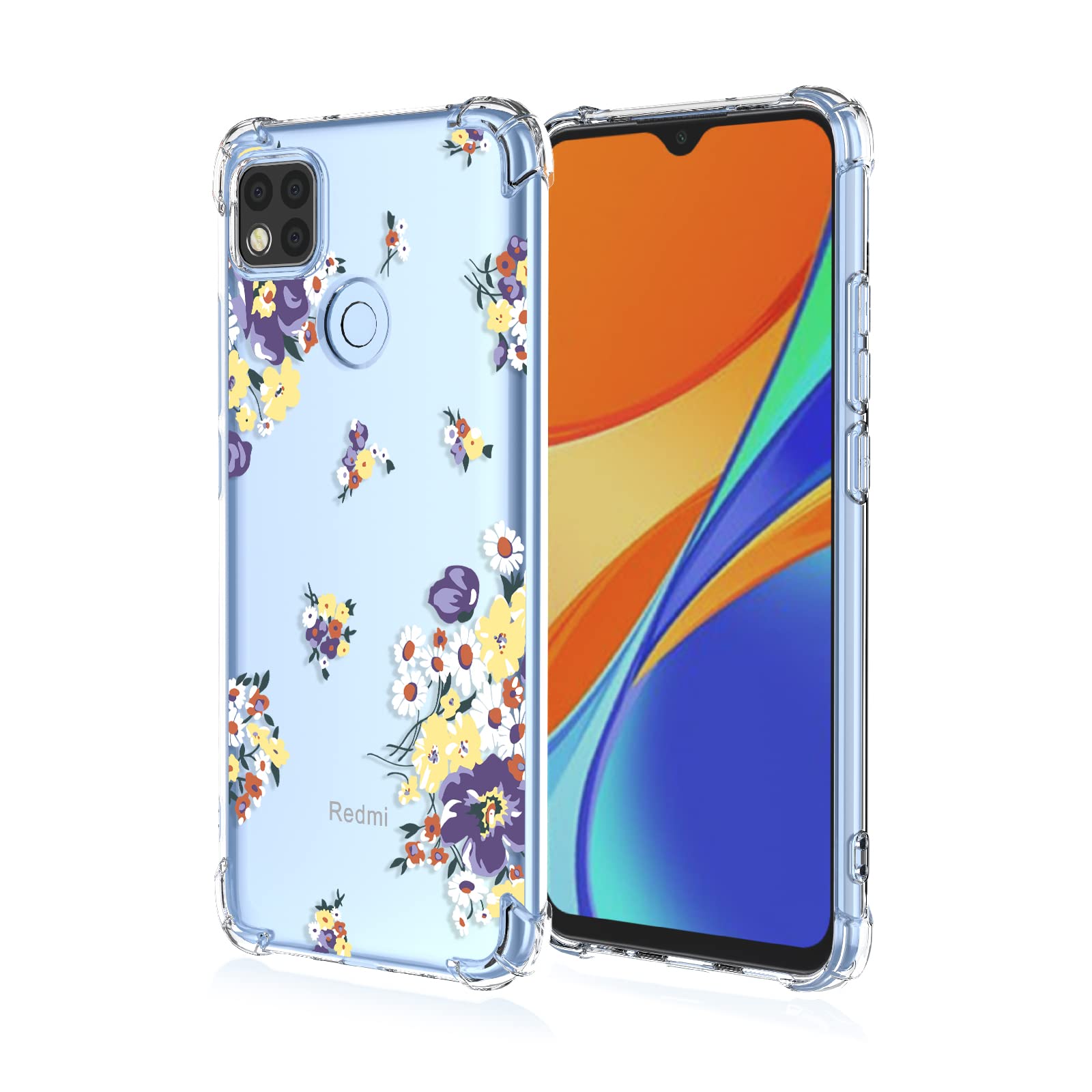 Prozoren ovitek Little Roses za Xiaomi Redmi 9C / 10A