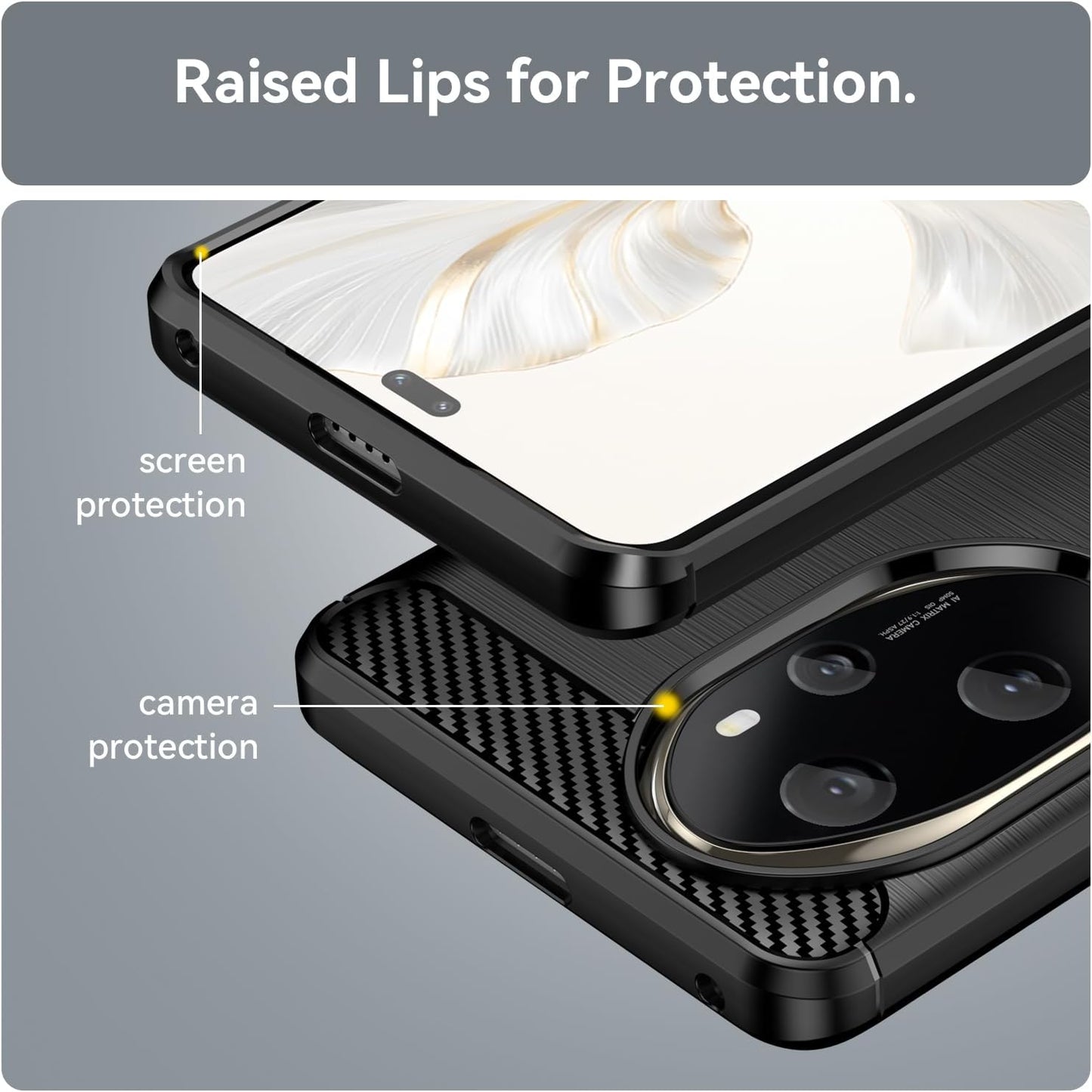 Ovitek za telefon "RanTuo Carbon" Honor 100 Pro