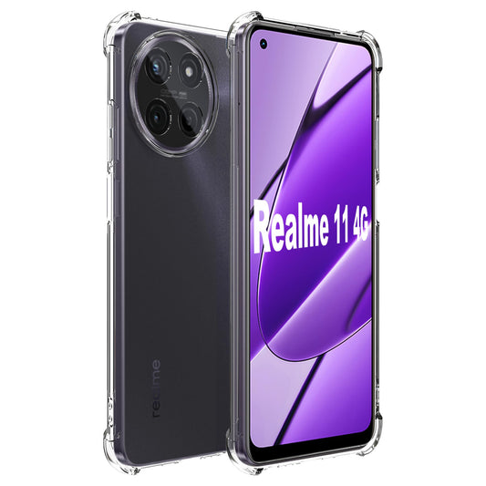 Prozoren antishock ovitek za Realme 11 4G
