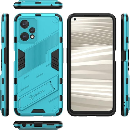 Hibridni GIOPUEY ovitek za Realme 9 5G / Realme 9 Pro 5G – modra