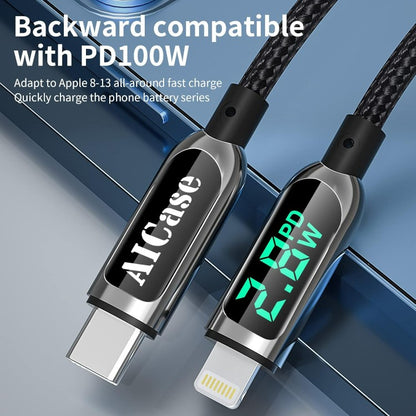 Polnilni kabel USB C v lightning, 3m – AICase