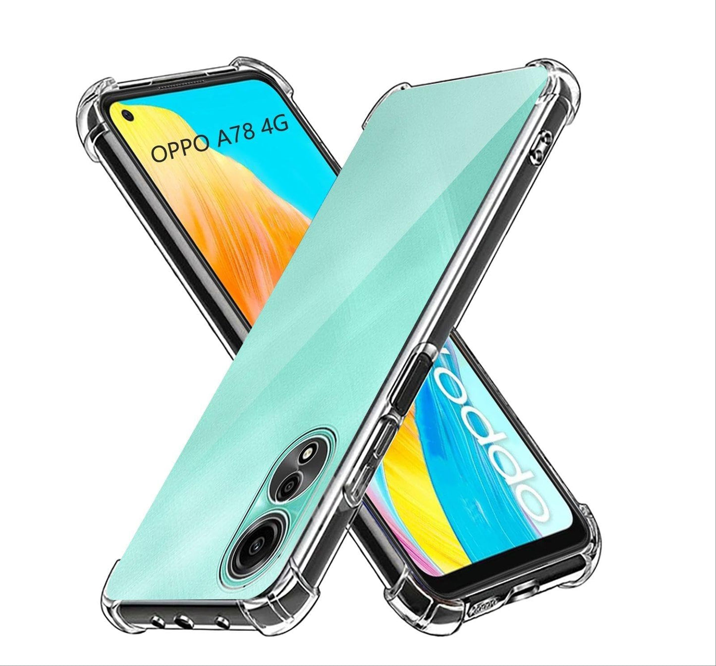 GIOPUEY prozirna antishock maskica za Oppo A78 4G