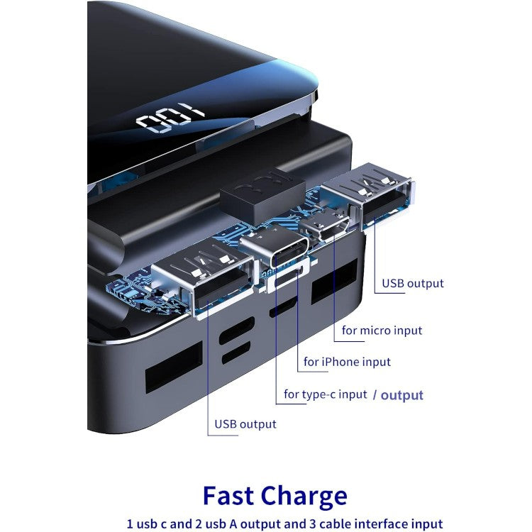 Power Bank "Bscame" 10000 mAh – Infostyle