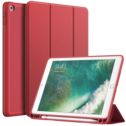 jetech ovitek za ipad 9.7 z drzalom za svincnik rdeca