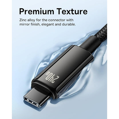 Kabel USB C v USB C 240w, 2m č – Baseus