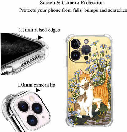 Ovitek za telefon "Cat Flower" iPhone 14 Pro Max – Infostyle