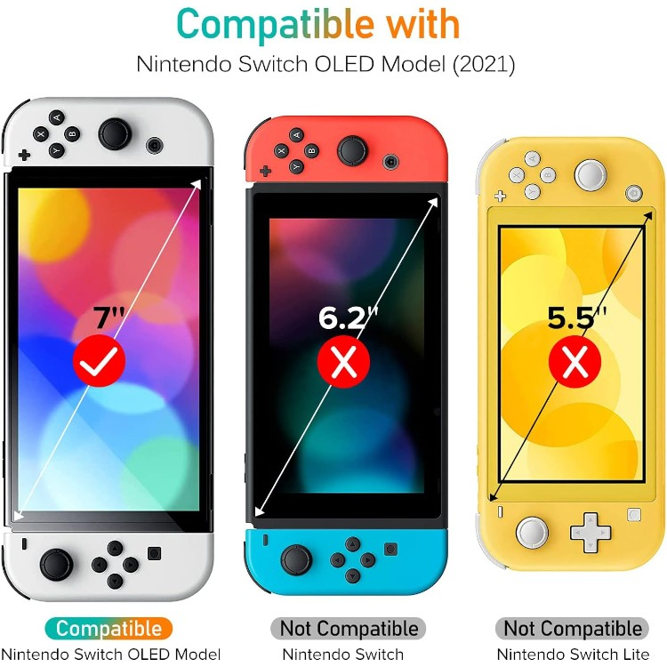 Zaščita zaslona za Nintendo Switch OLED model 2021 in 2023 – ivoler