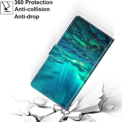 Preklopna torbica "Aurora" za Motorola Moto G73, zelena – Infostyle