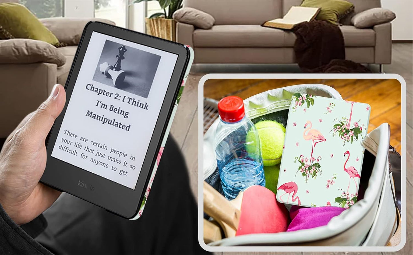 Maska za Kindle Paperwhite 11. gen 6" (2022/2024) – Flamingo