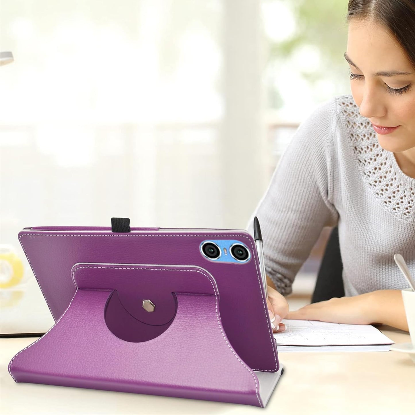 AMA MOUTH torbica za TECLAST P26T 10,1" – ljubičasta