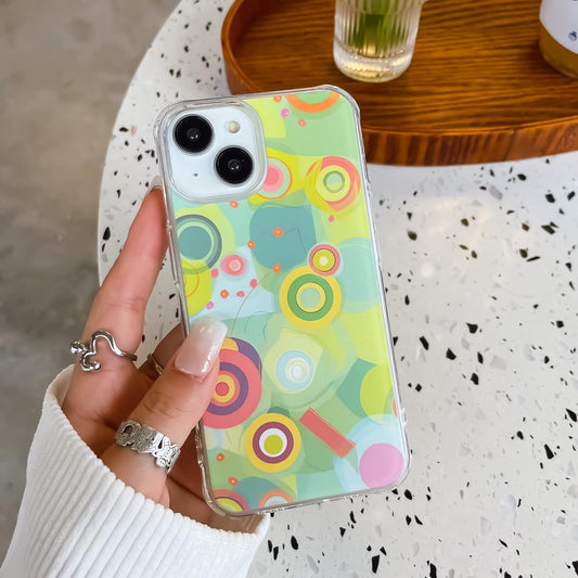 Silikonska maskica Polka Dots za iPhone 13/14