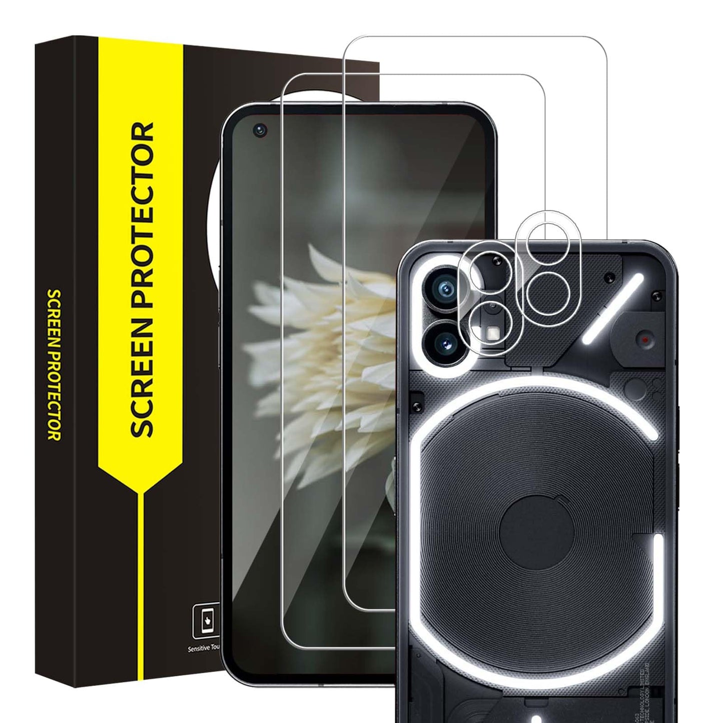 Bodyguard komplet zaščite za Nothing Phone 1 5G – zaslon + kamera (2+2)