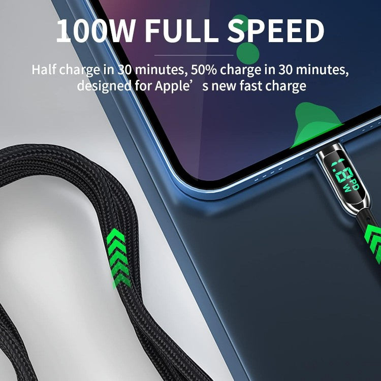 Polnilni kabel USB C v Lightning, 1.2m – AICase