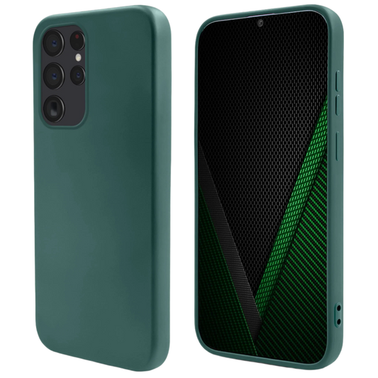 Ovitek za telefon "moozy" Samsung S23 Ultra – Zelena