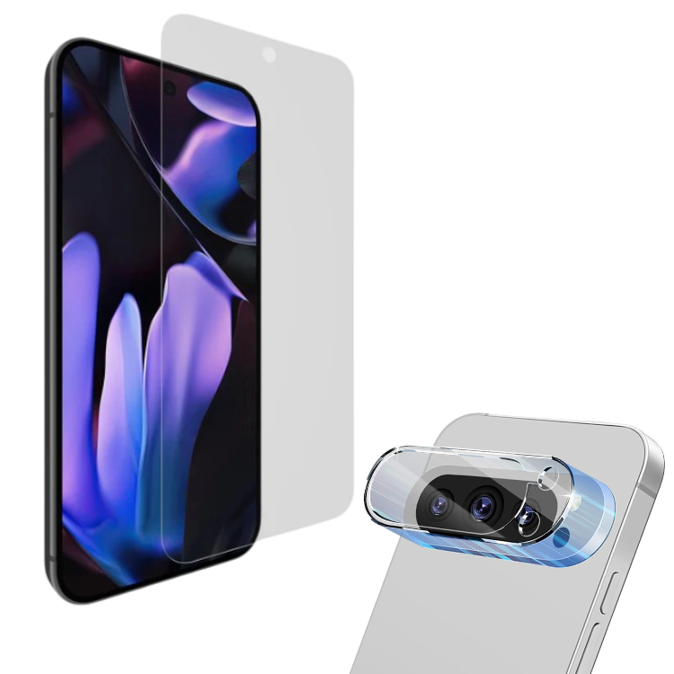 Zaščitno steklo + zaščita za kamero za telefon Google Pixel 9 Pro XL – Infostyle