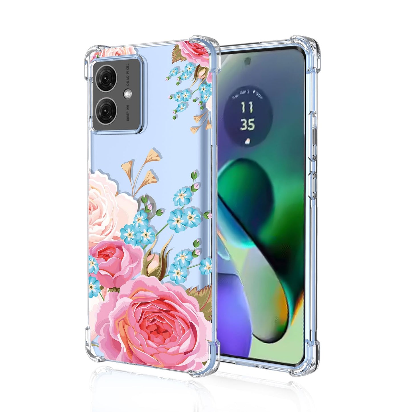 prozoren ovitek garden za motorola moto g54