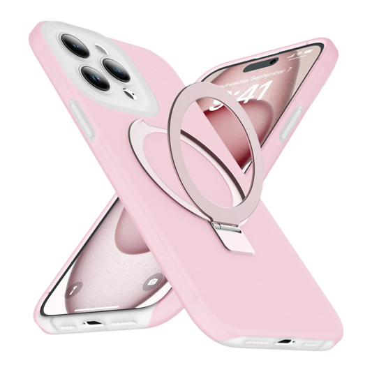 Ovitek "Srotek" za iPhone 15 Pro – Infostyle – Roza / PC + TPU silikon