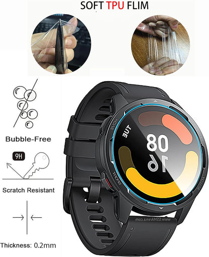 Zaštitna maska za Xiaomi Watch S1 Active + 3 TPU folije