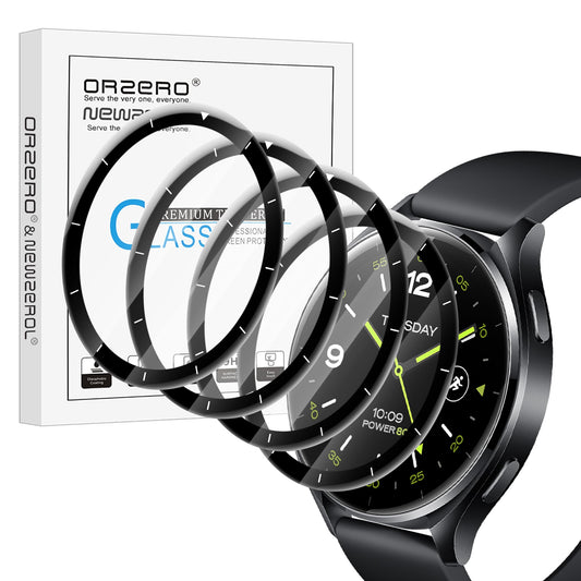 NEWZEROL zaštitna folija za Xiaomi Watch 2 – 4 kom, 3D edge, HD prozirna, bez mjehurića