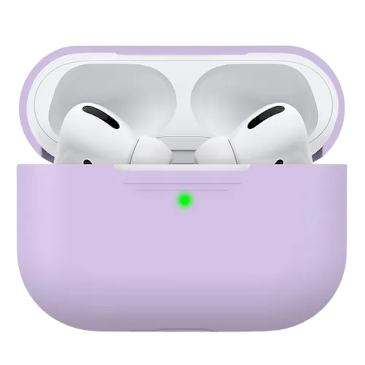 Silikonski ovitek za slušalke "Skin" AirPods Pro – Infostyle – Vijolična