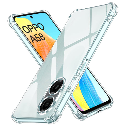 iVoler prozirna TPU futrola za Oppo A58 4G - Tanka silikonska futrola