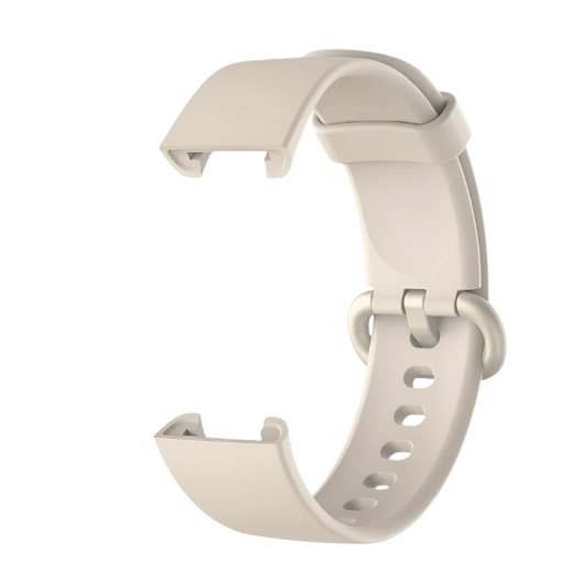 Silikonski pašček Xiaomi Mi Watch Lite, bež – Infostyle – Bež