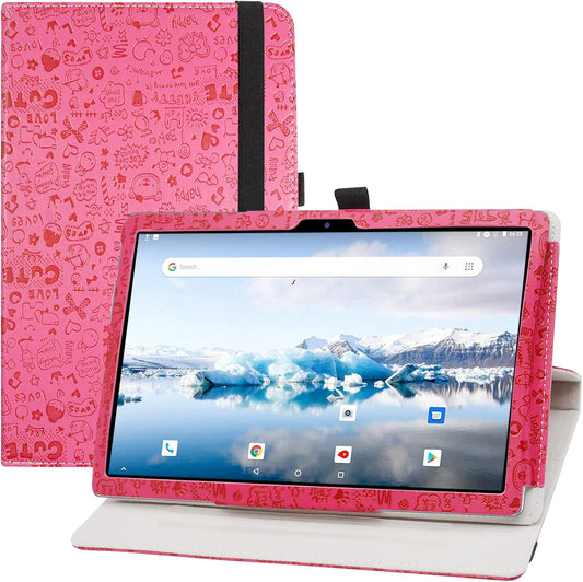 Ovitek LFDZ za TECLAST P20HD / M40 / M40 Pro / M40se 10,1" – rozi