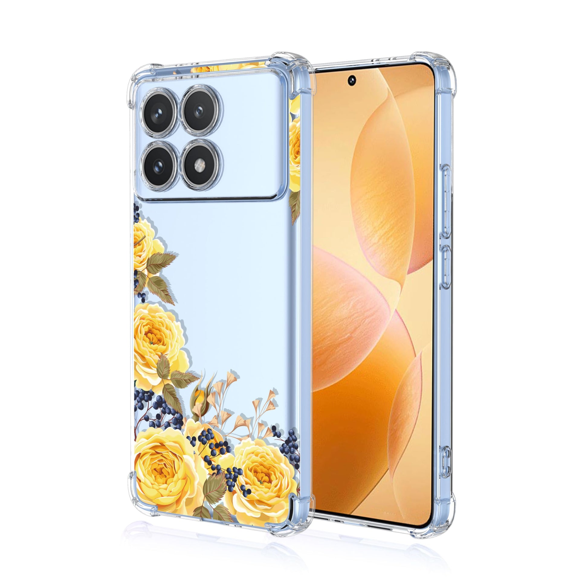 Prozoren ovitek Yellowflower za Xiaomi Poco X6 Pro / Redmi K70E
