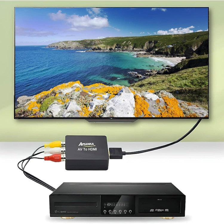 RCA v HDMI Adapter-Converter ''AMANKA''