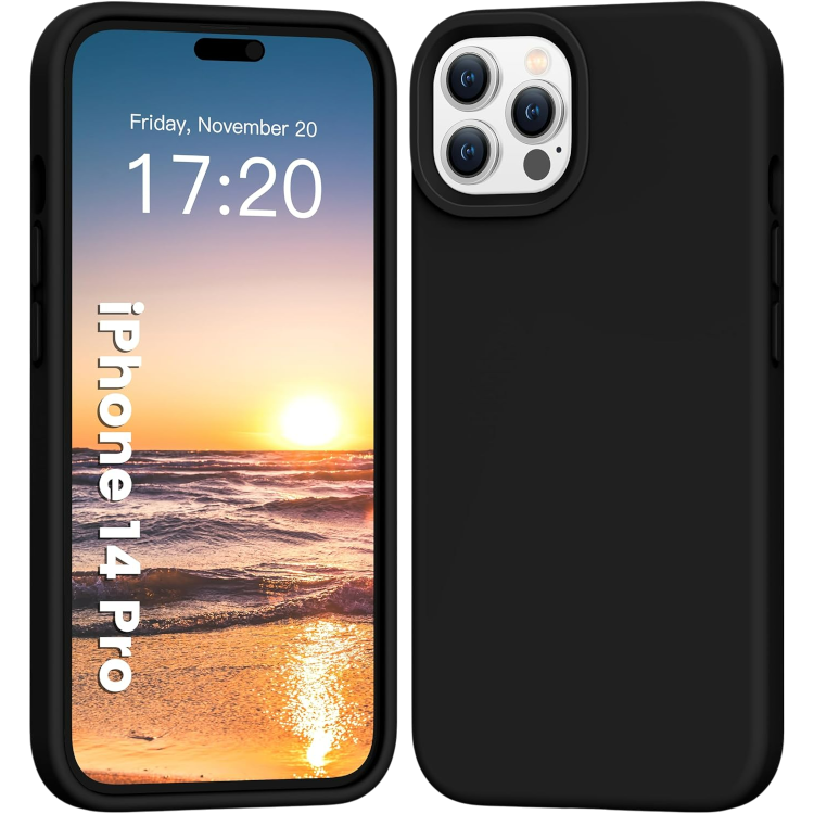 Ovitek za telefon "PuyaTeya" iPhone 14 Pro – Infostyle – Črna