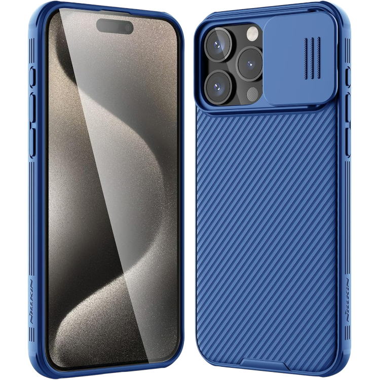 Ovitek za telefon "Nillkin" iPhone 15 Pro Max – Infostyle – Modra