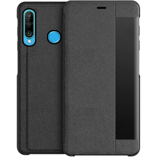 Komplet preklopna torbica + zaščitno steklo za Huawei P30 Lite – KANSI