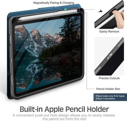 Ovitek za tablico "KingBlanc" iPad Mini (A17 Pro, model 2024, 7. gen.) / Mini 6 (model 2021, 6. gen.), 8.3"