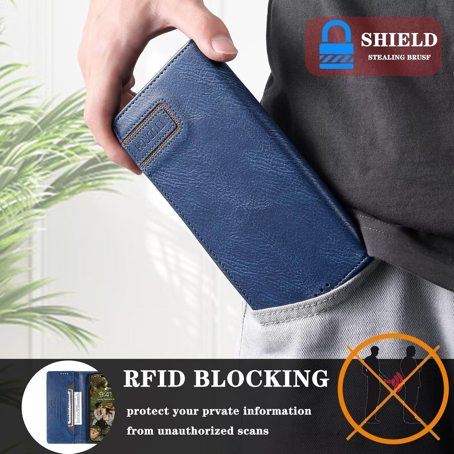 Preklopna torbica za telefon "Yiscase" iPhone 14 Pro Max