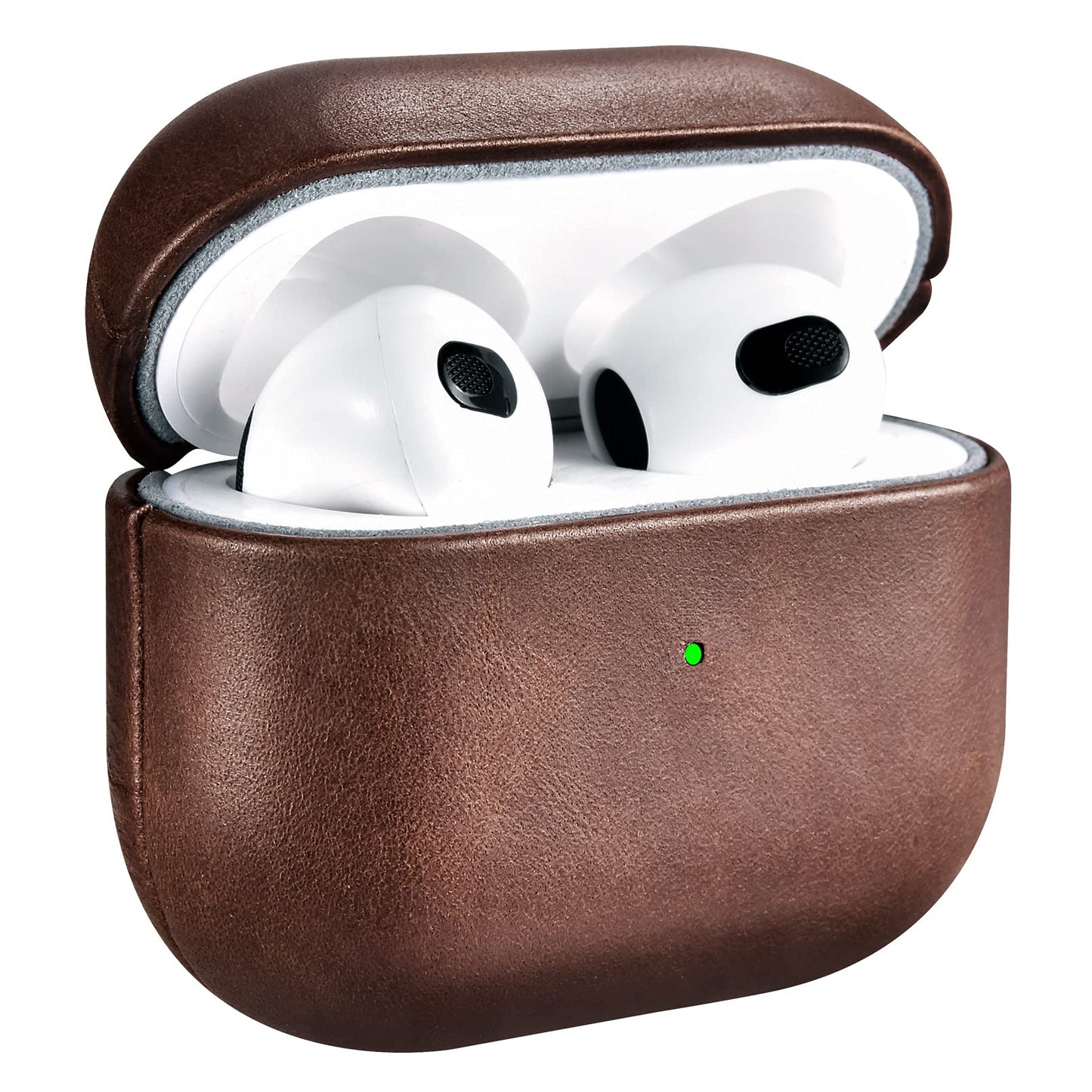 Usnjen ovitek za AirPods 3 rjava