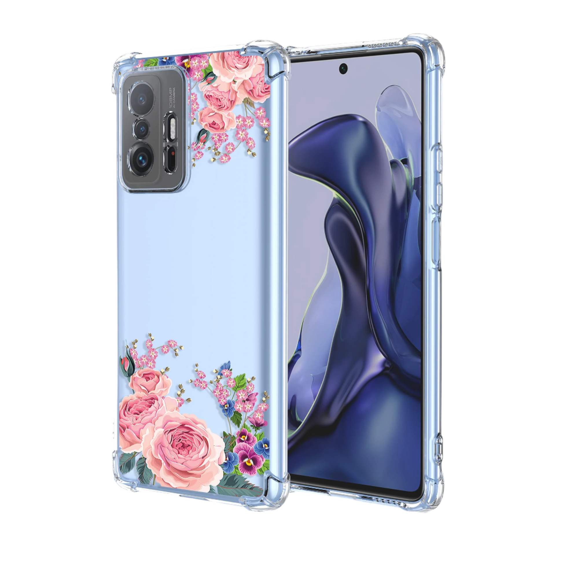 Ovitek za telefon "Flowers" Xiaomi 11T/11T Pro – Infostyle