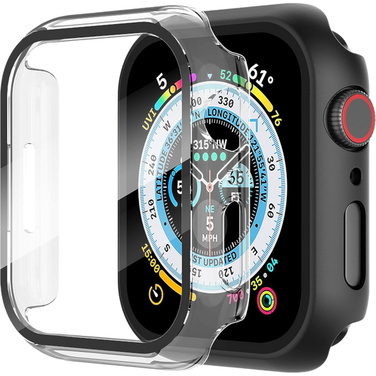 Zaščitni ovitek ''Diruite'' iz kaljenega stekla za iWatch 44 mm, 2kos – Infostyle – Prozorna
