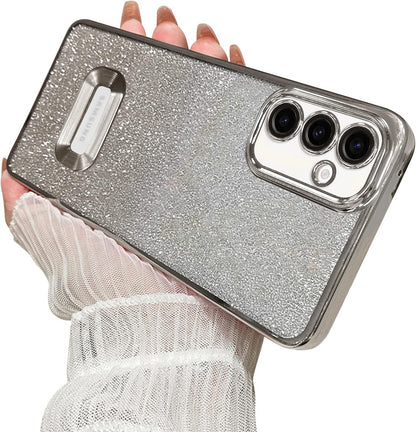 Ovitek za telefon "Bleščeč" Samsung Galaxy A54 5G-srebrna