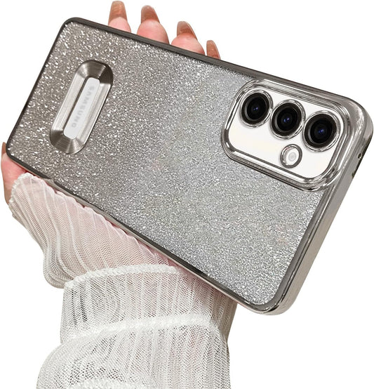 Maskica za telefon "Sjajna" Samsung Galaxy A54 5G-srebrna