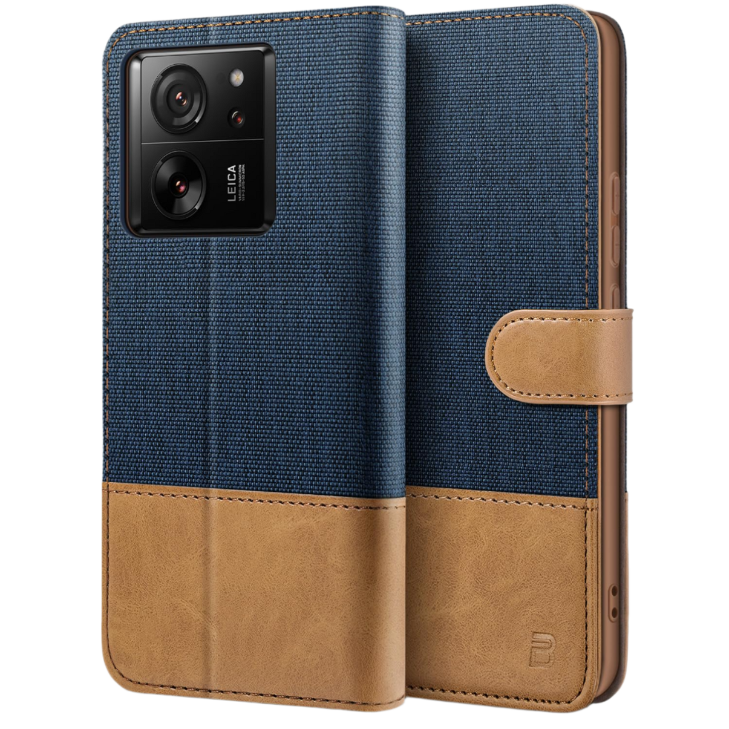 Preklopna torbica "Canvas" Xiaomi 13T / Xiaomi 13T Pro – Infostyle – Modra