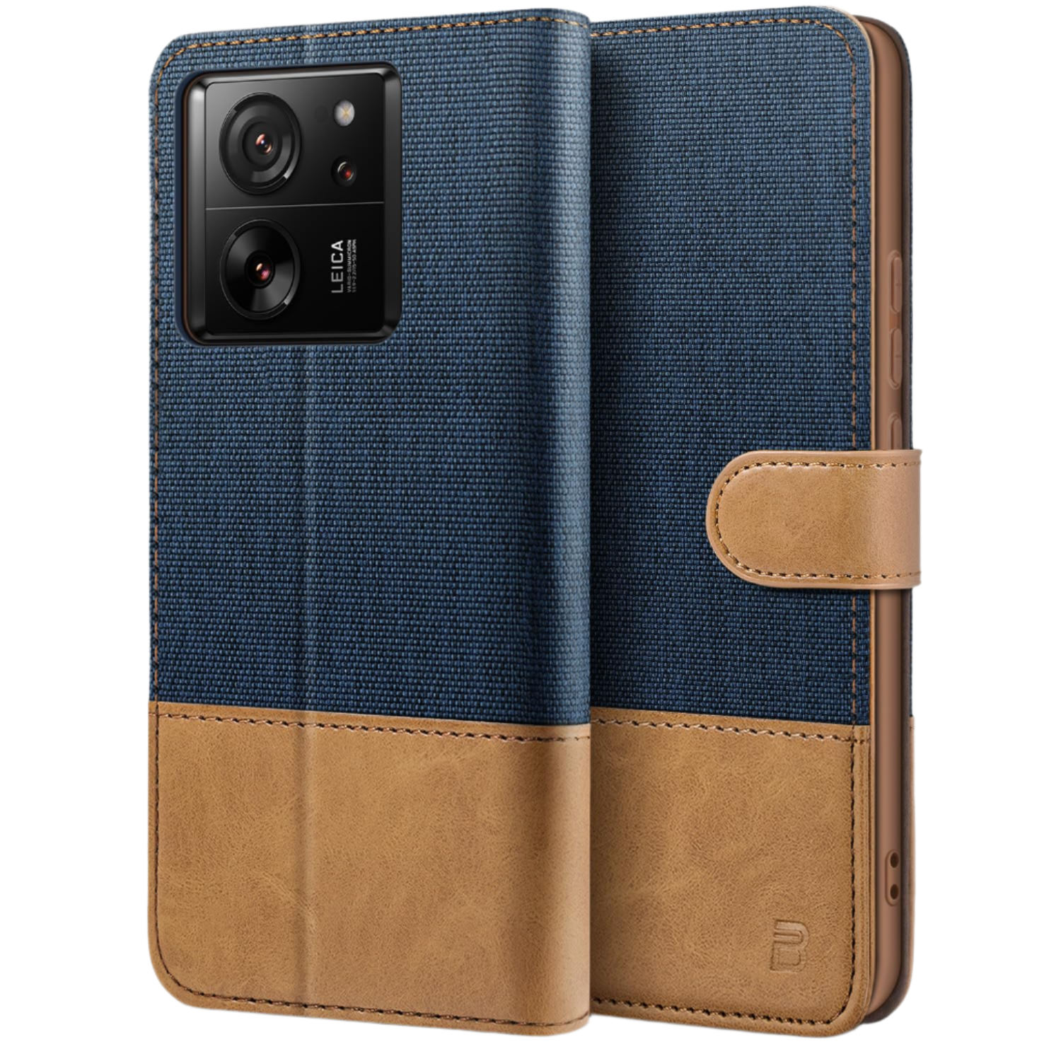 Preklopna torbica "Canvas" Xiaomi 13T / Xiaomi 13T Pro – Infostyle – Modra