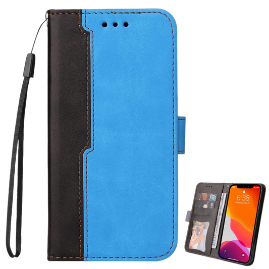 Preklopna torbica "BAILI " Samsung Galaxy M33 – Infostyle – Modra