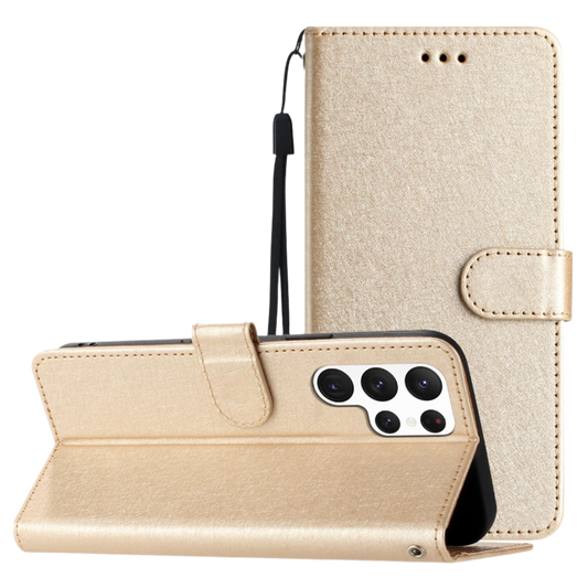 Preklopna torbica za Samsung Galaxy S24 Ultra – Infostyle – Zlata