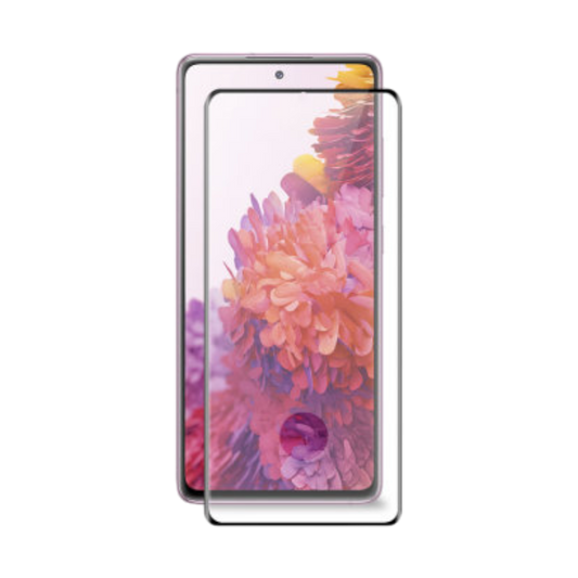Zaščitno steklo za ekran + zaščita za kamero za Samsung Galaxy S20 – Infostyle – Svetlo modra / PC + TPU silikon