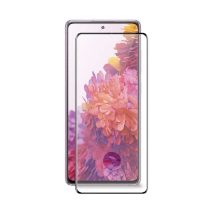 Zaščitno steklo s črno obrobo za Samsung Galaxy S20 – Infostyle